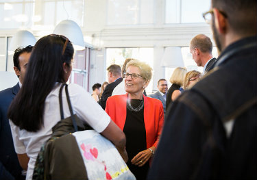 Business people shaking hands