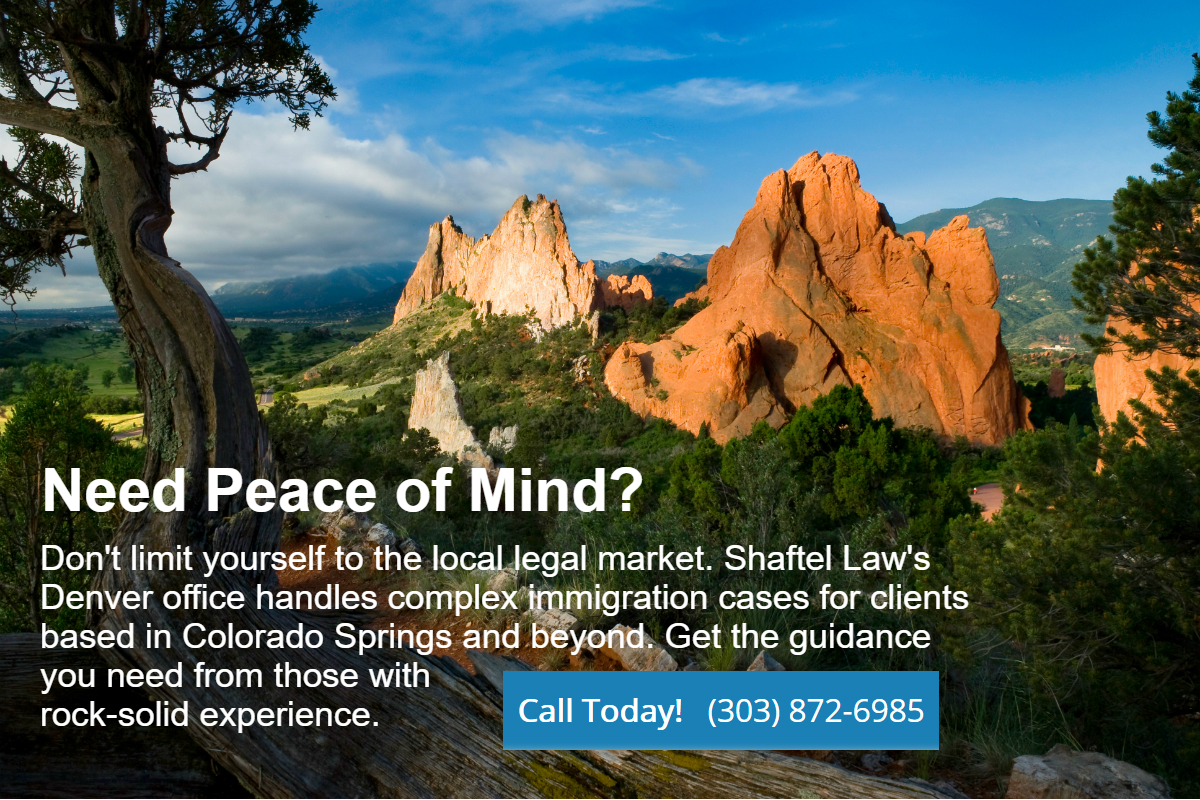 Colorado Springs Garden Of The Gods Shaftel Law Shaftel Law