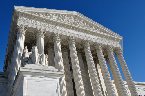 US Supreme Court Building representing opinion on Trump's travel ban by Shaftel Law