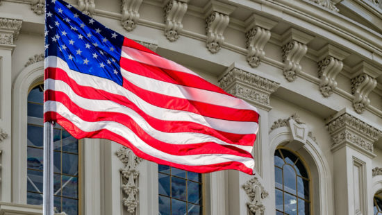 US capitol and flag representing national interest waivers (NIW) for Shaftel Law